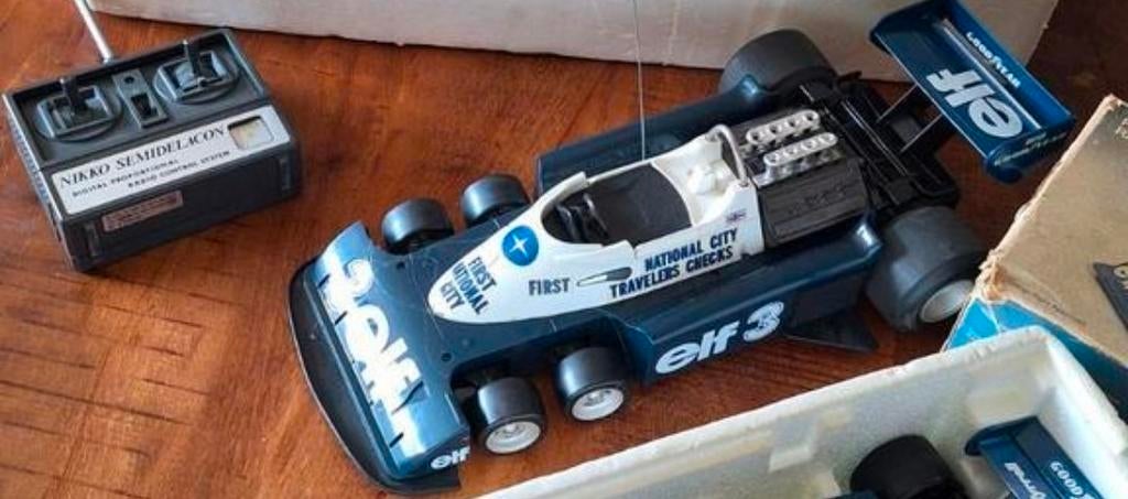 Nikko 1:10 Tyrrell Ford P34 Zeswieler RC Auto geen Tamiya, Elektro, Gebruikt, Ophalen of Verzenden, Schaal 1:10