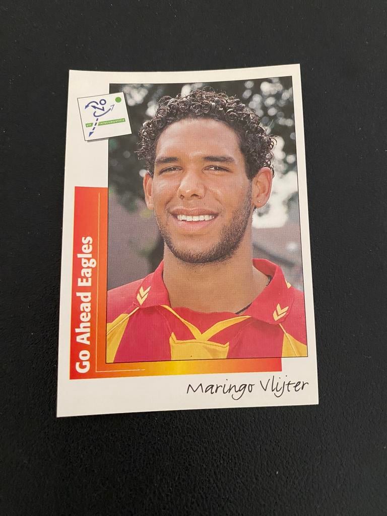 Maringo Vlijter - Go Ahead Eagles - Panini Voetbal 96, Ophalen of Verzenden, Zo goed als nieuw, Overige binnenlandse clubs, Poster, Plaatje of Sticker