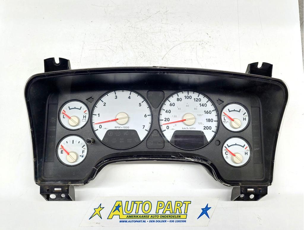 Dodge Ram pickup dashboard klok KMH 2006, Gebruikt, PO Box 21-8004 | Auburn Hills, MI 48321-8004, Amerikaanse onderdelen, Ophalen of Verzenden