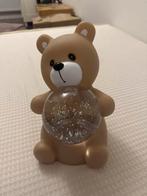 Nachtlampje Beer met Glitterbol - Action, Ophalen of Verzenden, Zo goed als nieuw