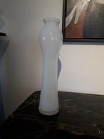 VINTAGE OPAAL IRISERENDE GLAZEN VAAS I.Z.G.ST   hoog 40 cm, Antiek en Kunst, Antiek | Glas en Kristal, Ophalen of Verzenden