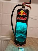Brandblusser lamp Red bull  eigen ontwerp, Huis en Inrichting, Lampen | Tafellampen, Ophalen of Verzenden, Nieuw, Minder dan 50 cm
