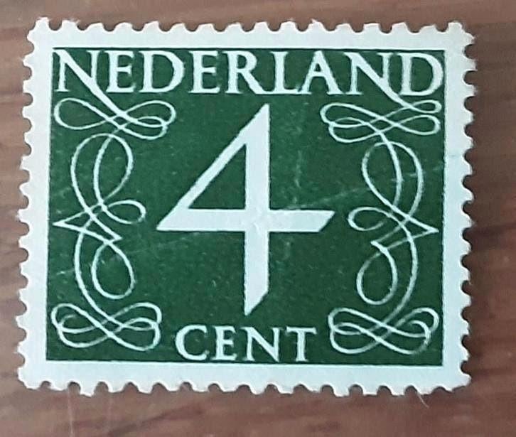 1 postzegel van 4 cent 1946 postfris, Ophalen of Verzenden