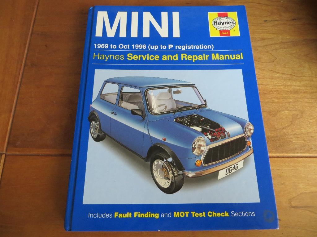 Haynes workshop manual Austin Mini, Morris Mini, Mini '69-96, Auto diversen, Handleidingen en Instructieboekjes, Ophalen of Verzenden
