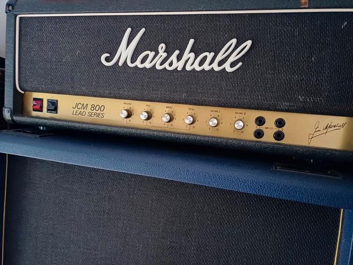 JCM800 Lead top cab + bass 1984 reissue, Muziek en Instrumenten, Versterkers | Bas en Gitaar, 100 watt of meer, Ophalen