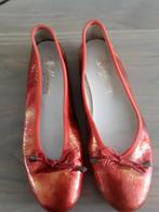 Ballerina 39 lakleer rood oranje 1 x gedragen, Ophalen of Verzenden, Rood