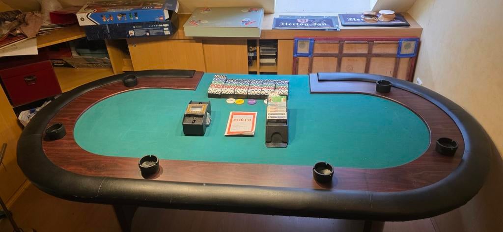 Pokertafel, Ophalen, Gebruikt