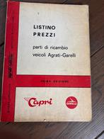 Agrati-Garelli Capri onderdelen prijslijst - Prima Editie, Ophalen of Verzenden, Overige merken
