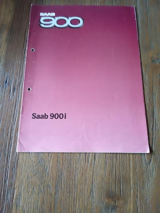 Saab 900 i 1984 10 pag., Verzenden, Zo goed als nieuw, Overige merken