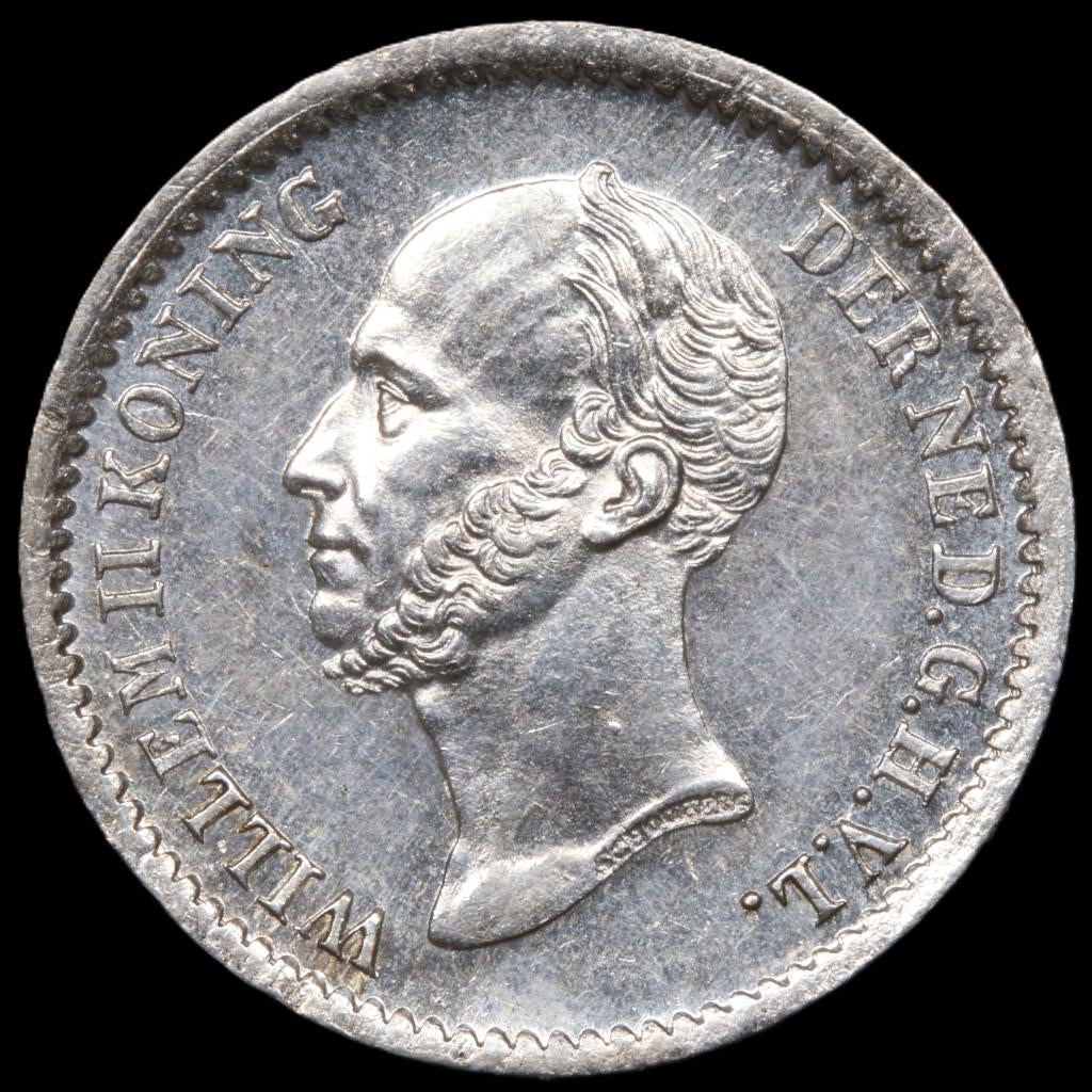 10 cent 1849 W2. Pr/ Unc., Zilver, Ophalen of Verzenden, 10 cent, Losse munt