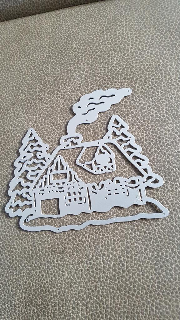 Snijmal, Hobby en Vrije tijd, Kaarten | Zelf maken, Ophalen of Verzenden, Kerst, Pons of Mal
