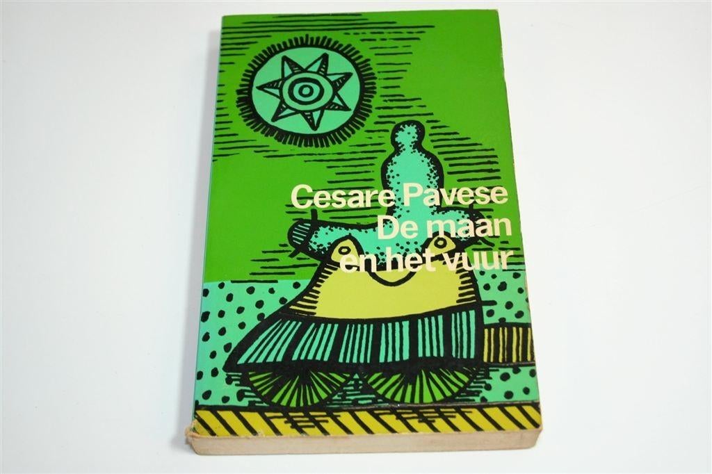 Cesare Pavese — De Maan en het Vuur [1e Druk, 1968], Ophalen of Verzenden, Gelezen