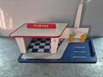 Vintage houten speelgoed garage Shell jaren '60, Ophalen of Verzenden