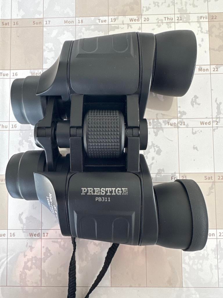 Verrekijker Prestige PB311 8x40 - Multi-coated optics, Gebruikt, 8 tot 12x, Met hoes of tas, Porro (met knik)