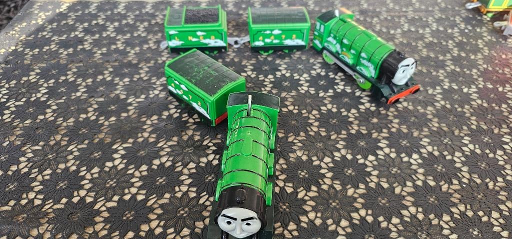 Thomas de trein Tarckmaster, Flying Scottsman, Ophalen of Verzenden, Zo goed als nieuw