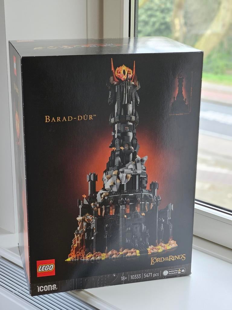LEGO Icons 10333 The Lord of the Rings Barad-dûr - NIEUW, Ophalen, Lego, Nieuw, Icons