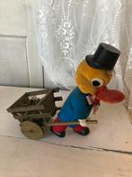 Oude paas eend met karretje, Antiek en Kunst, Ophalen of Verzenden