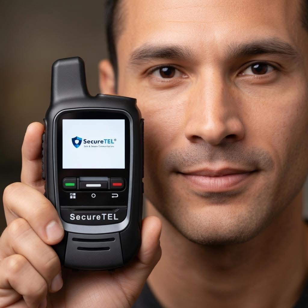 Wereldwijd verbonden met de ST-300 PoC Portofoon - SecureTEL, Ophalen of Verzenden, Zo goed als nieuw, 15 km of meer, Portofoon of Walkie-talkie