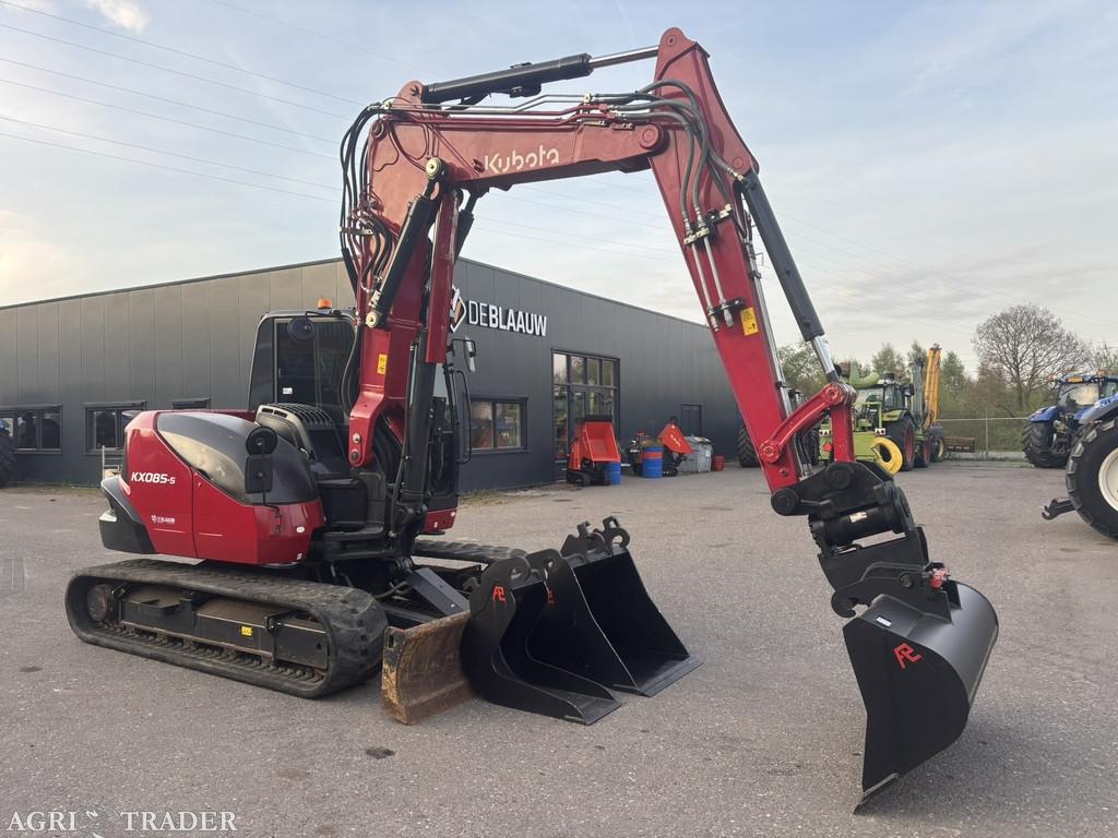 KUBOTA KX085-5, -, Niet opgegeven, Ophalen of Verzenden, Niet opgegeven