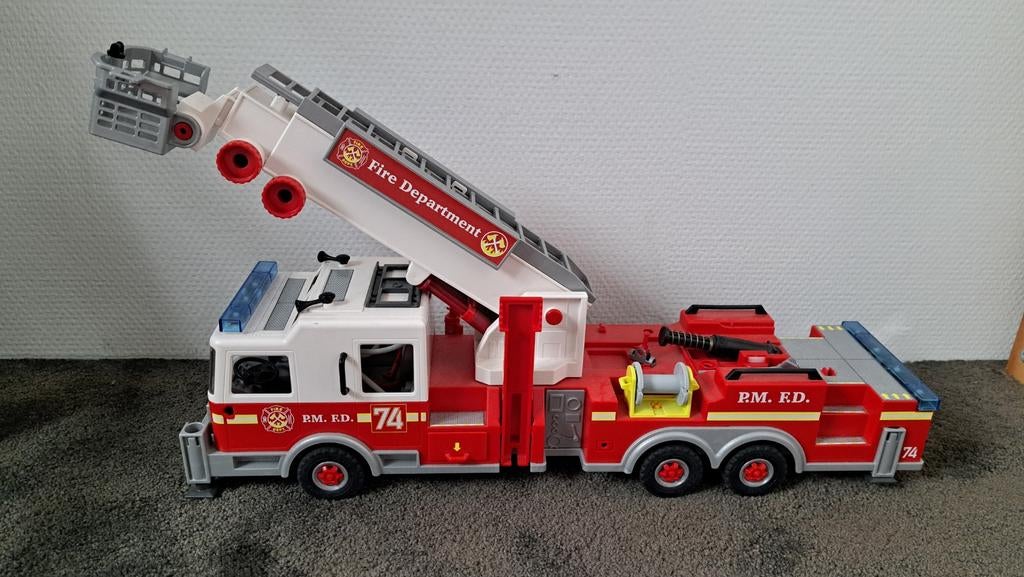 Playmobil City Action Brandweerwagen, Ophalen, Zo goed als nieuw