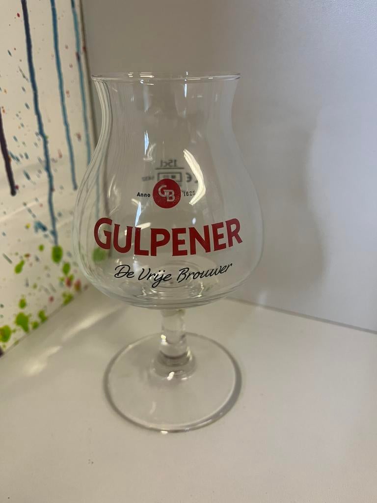 Gulpener bierglazen set van 6 proefglaasjes, Verzamelen, Biermerken, Ophalen of Verzenden, Nieuw, Glas of Glazen, Gulpener