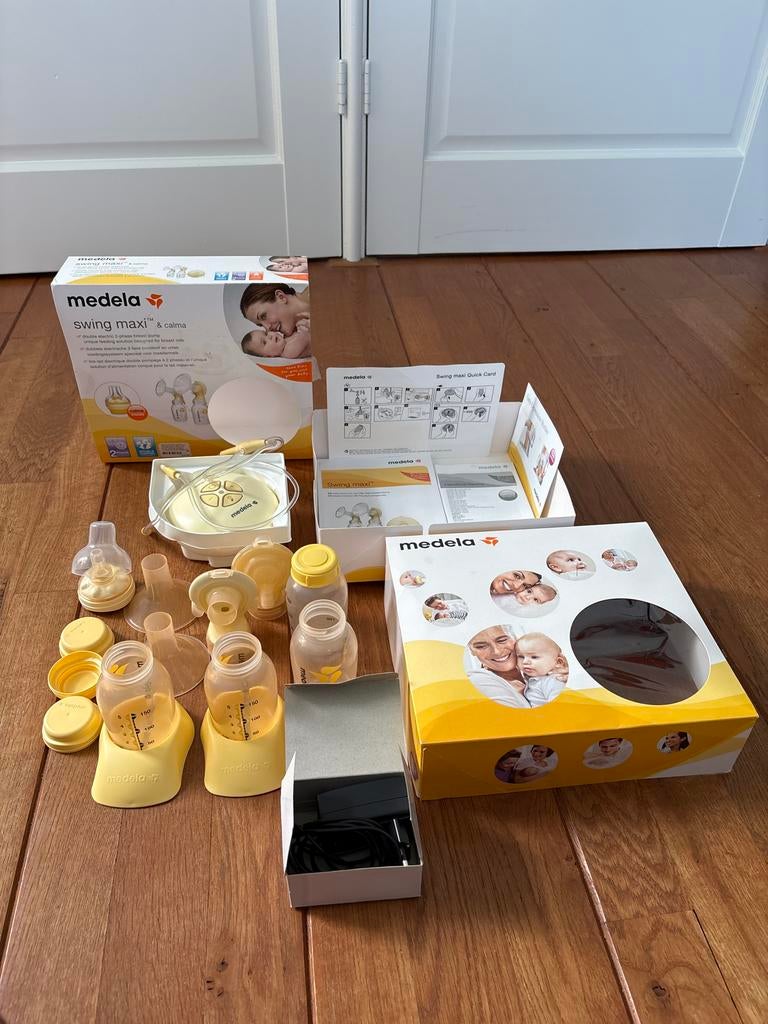 Medela Swing Maxi dubbele elektrische borstkolf, Ophalen of Verzenden, Gebruikt, Borstkolf