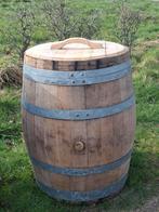 Eiken Wijnvaten en Whiskeyvaten - Regenton & Plantenbak, Ophalen, Gebruikt, Rond, 60 tot 100 cm