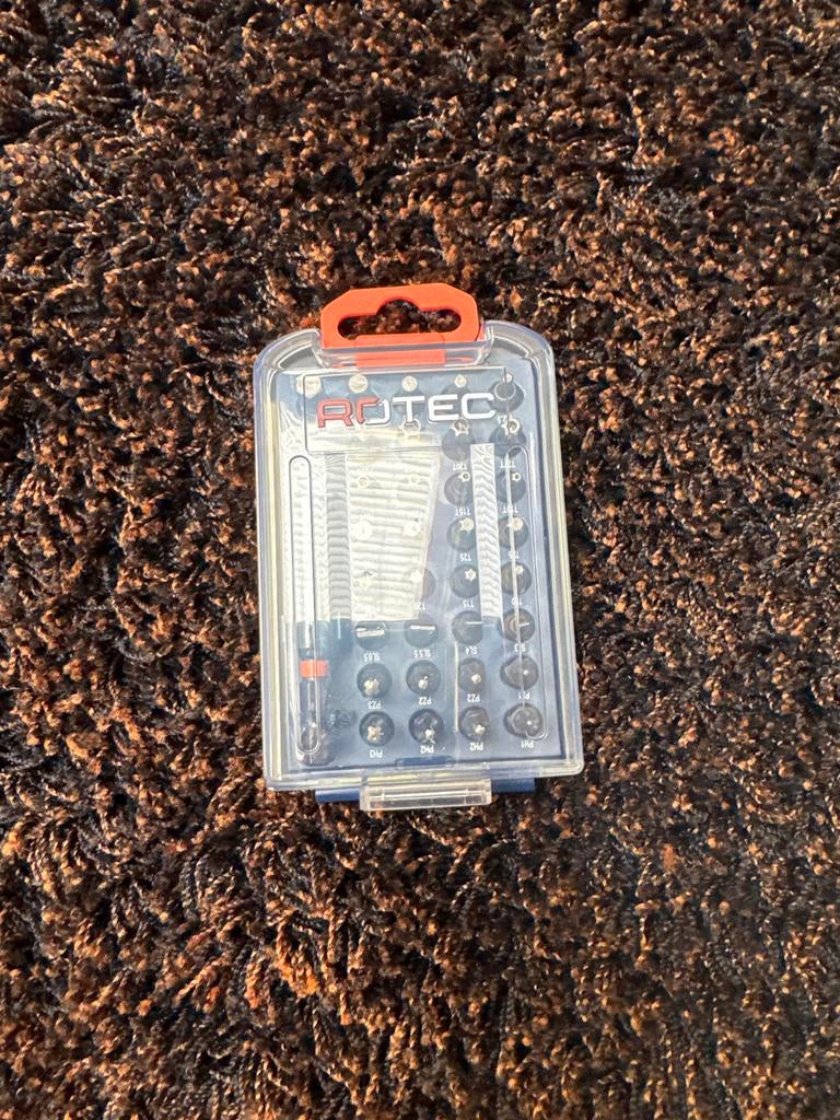 ROTEC Bitset met diverse schroefbits, Ophalen of Verzenden, Nieuw