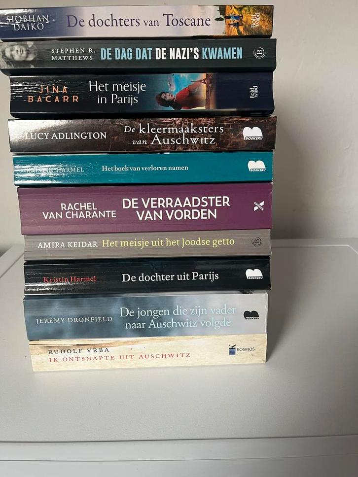 Boeken Tweede Wereldoorlog - Diverse titels, Boeken, Oorlog en Militair, Gelezen, Algemeen, Tweede Wereldoorlog, Ophalen
