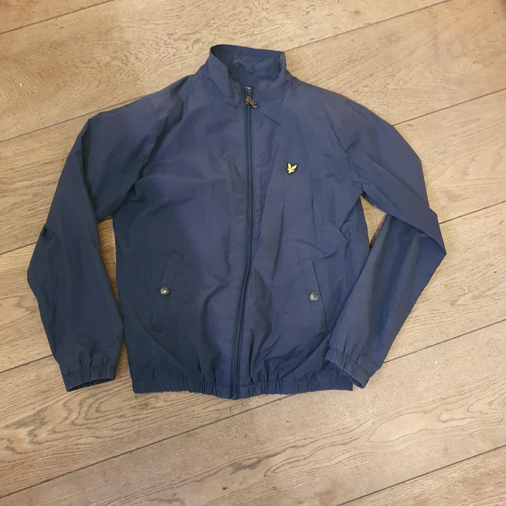 Lyle & scott zomerjas 12-13jaar blauw, Lyle & Scott, Ophalen of Verzenden, Zo goed als nieuw, Jongen