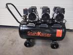 Stahlkaiser stille Olievrije Compressor 100 L 8 Bar .Nieuw!!, Doe-het-zelf en Verbouw, Compressors, Ophalen, Nieuw, 400 tot 800 liter/min