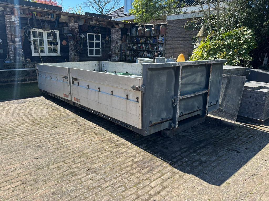 Container flat aluminium kleppen., Ophalen of Verzenden
