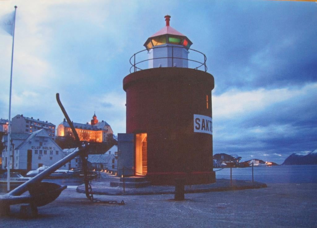 Hotel in de Molja vuurtoren in Aalesund Noorwegen - nieuw, Verzenden, 1980 tot heden, Ongelopen, Overig Europa