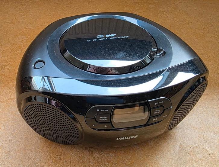 Philips Radio CD Soundmachine AZB500 met DAB+, Audio, Tv en Foto, Radio's, Gebruikt, Radio, Met cd-speler, Ophalen