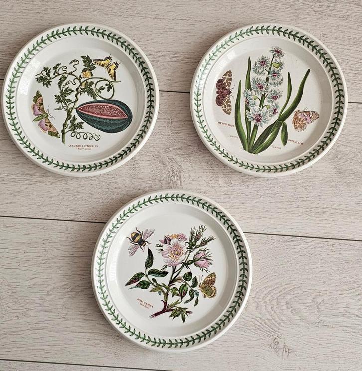 3 wandborden Botanic Garden, circa 1818, Huis en Inrichting, Woonaccessoires | Wanddecoraties, Zo goed als nieuw, Ophalen