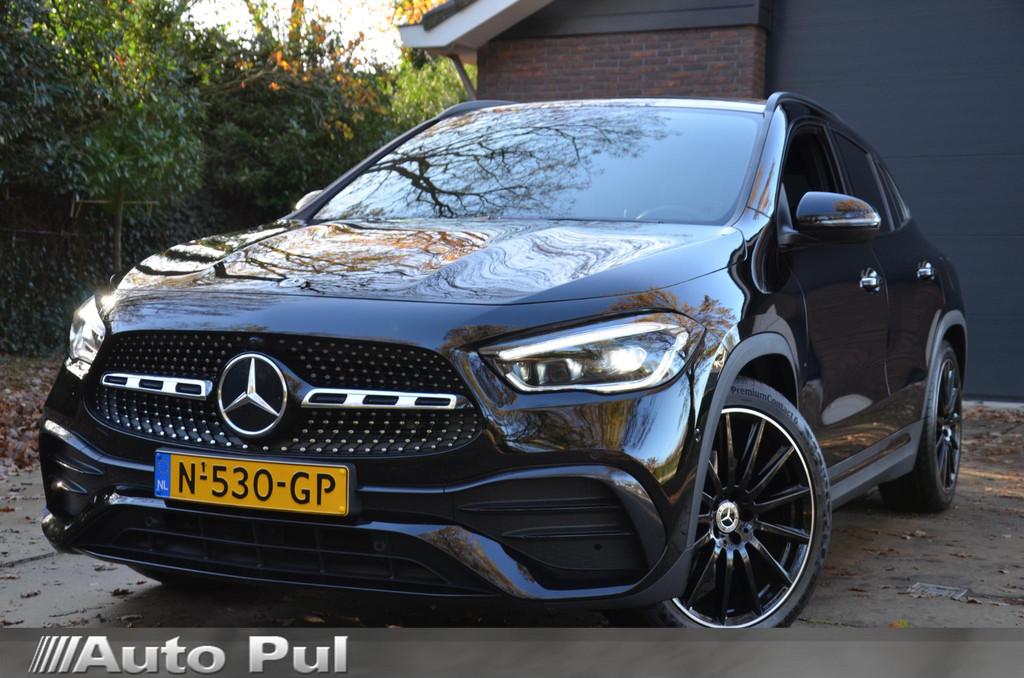Mercedes-Benz GLA-klasse 200 AMG Line Automaat/Navi/Pdc/Ecc/, Stof, 4 cilinders, Origineel Nederlands, SUV of Terreinwagen