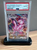 Mew VMAX Hyper Rare PSA 10 Fusion Arts Pokémon Kaart, Ophalen of Verzenden, Nieuw, Losse kaart, Foil