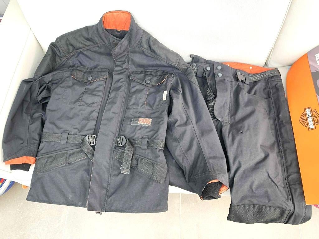 Harley Davidson volledig all-weather motorpak FXRG maat S, Motoren, Kleding | Motorkleding, Ophalen of Verzenden, Tweedehands