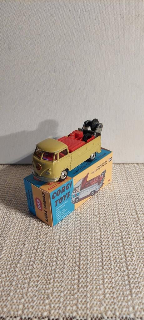 Corgi Toys 490. Volkswagen T1 Breakdown Truck., Ophalen of Verzenden, Gebruikt, Auto, Corgi