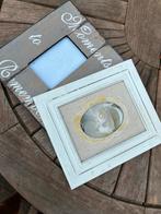 2 houten fotolijstjes, Ophalen of Verzenden, Gebruikt, Hout, Minder dan 50 cm