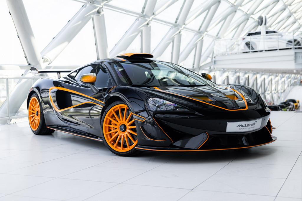 McLaren 620R 3.8 V8 | R-Pack | Roofscoop | Carbon | Custom |, Auto's, Achterwielaandrijving, Gebruikt, Alcantara, Origineel Nederlands
