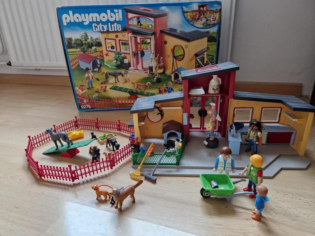 Playmobil honden set, Ophalen of Verzenden, Zo goed als nieuw, Complete set