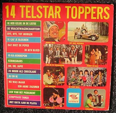 14 Telstar Toppers – Diverse Artiesten 1972 LP1909, Ophalen of Verzenden, Gebruikt, 12 inch