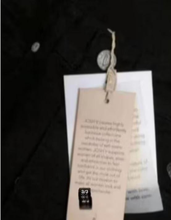 JOSHV - Prachtige Jeans maat S - Nieuw €139 - JOSH V, Zwart, Nieuw, Ophalen of Verzenden, Josh V