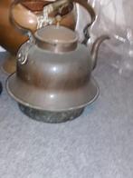 Ketel voor potkachel en kolenkit uit grootmoeders tijd., Antiek en Kunst, Ophalen, Koper