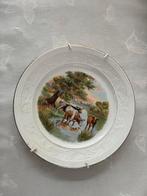 Bord voor aan de muur met afbeelding van koeien, Ophalen