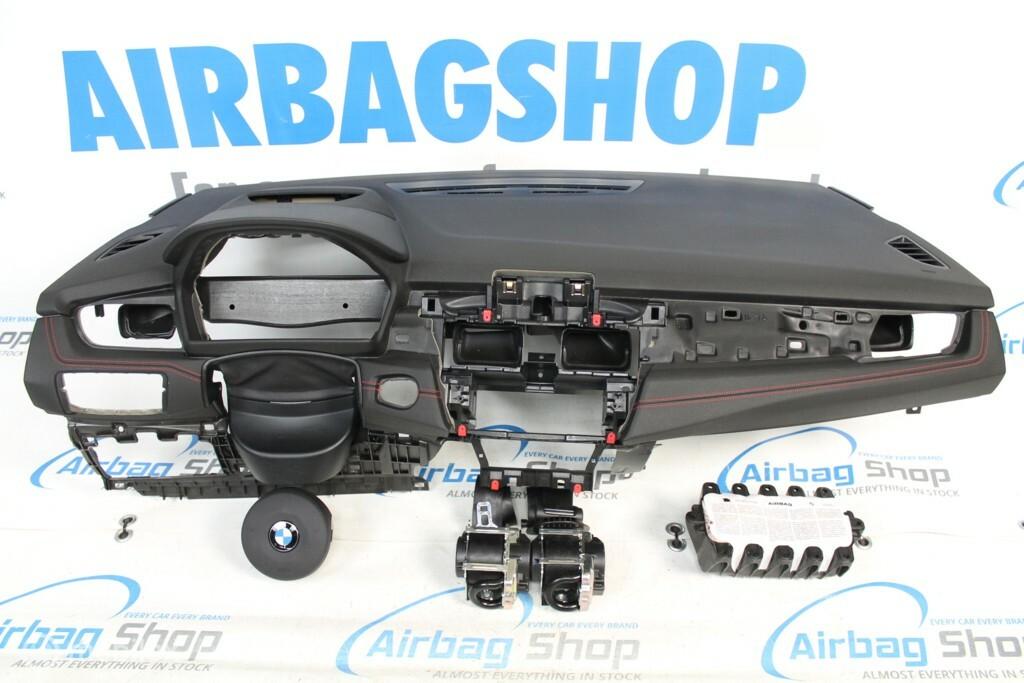 Airbag set - Dashboard M HUD rode stiksel BMW 2 F45 F46, Gebruikt, Ophalen of Verzenden