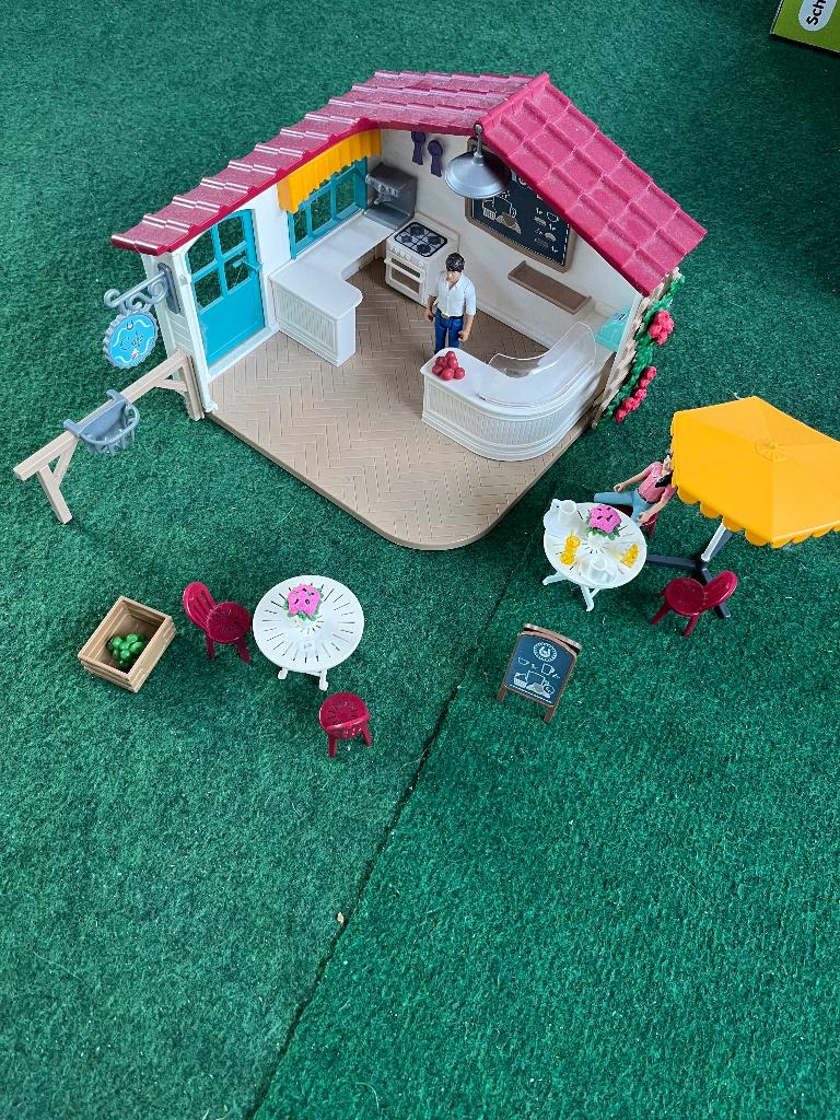 Schleich ruitercafe, Ophalen, Zo goed als nieuw