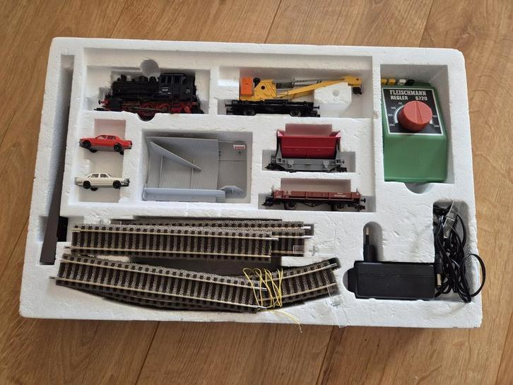 Fleischmann Startset 633101 - Compleet en Zeer Goede Staat, Hobby en Vrije tijd, Modeltreinen | H0, Ophalen of Verzenden