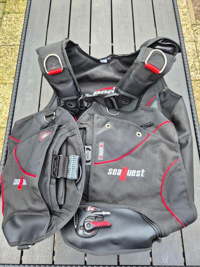 SeaQuest Pro QD i3 duikjacket - XXL, Watersport en Boten, Duiken, Gebruikt, Trimvest of Wing, Ophalen of Verzenden
